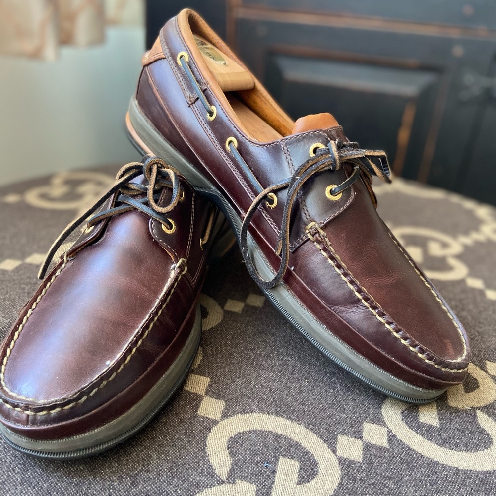 Men’s gold cup Sperry topsider